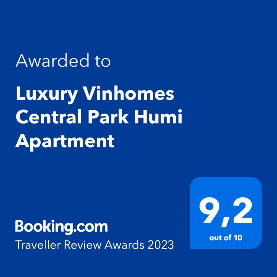 Luxury Vinhomes Central Park Humi Apartment Хошимин Экстерьер фото